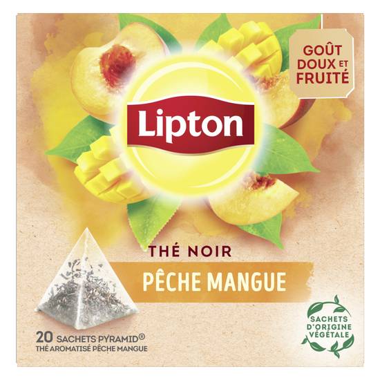 Lipton - Thé pêche mangue  (20 pièces)