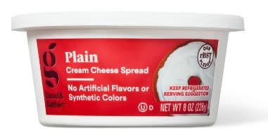 Good & Gather Plain Cream Cheese Spread (8 oz)