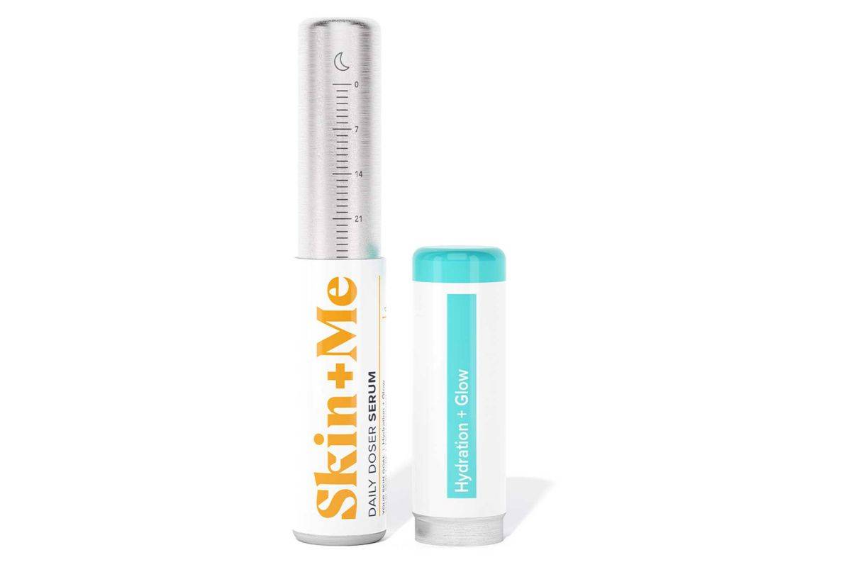 Skin + Me night serum hydration + glow dry to normal skin 12ml