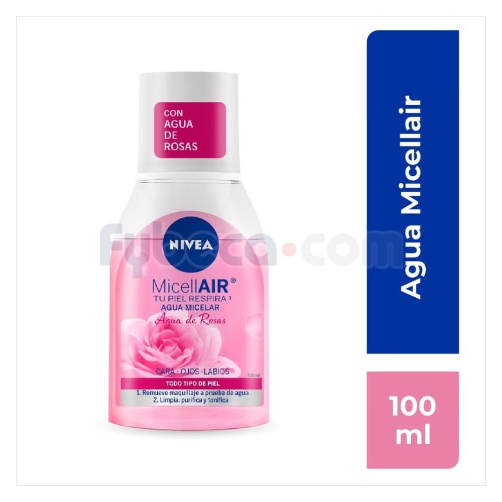 Nivea Micellair Rosas 100Ml