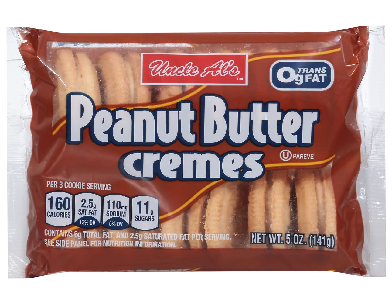 Uncle Al's Peanut Butter Cremes Cookies (13.6 oz)