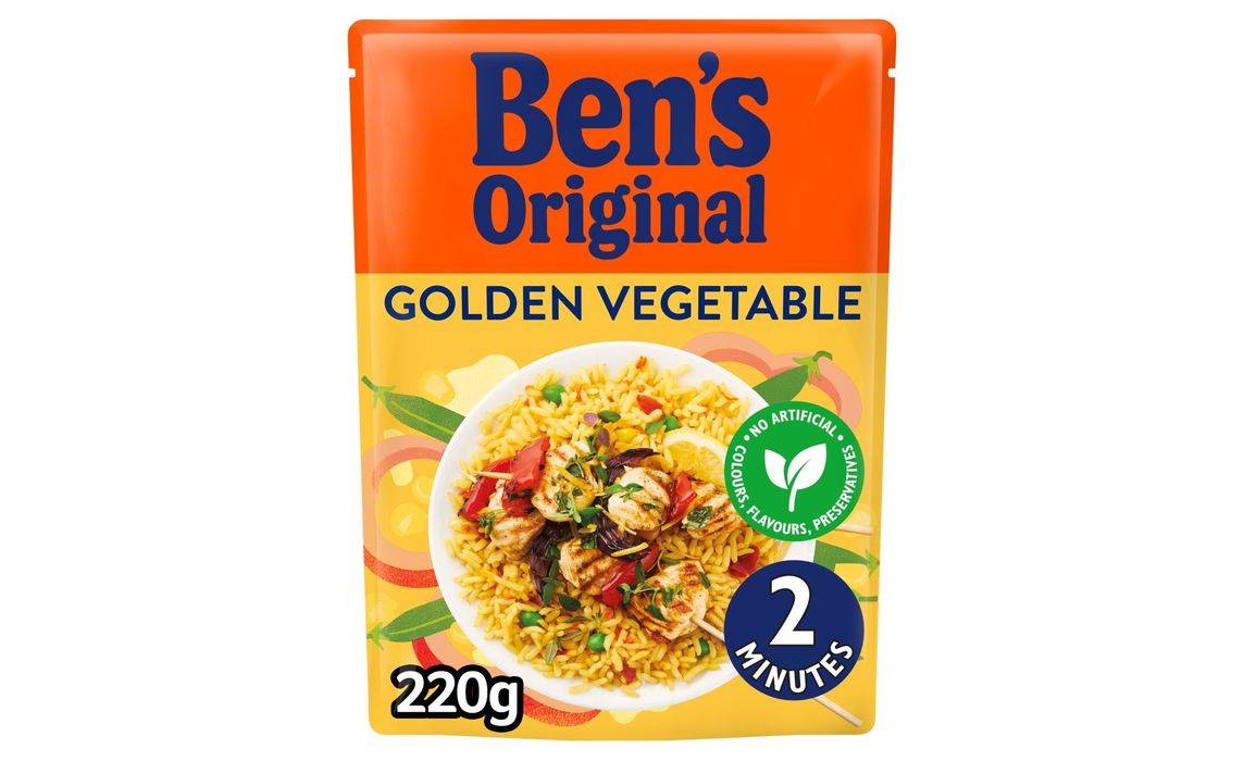 Ben's Original Golden Vegetable Rice 220g (405158)