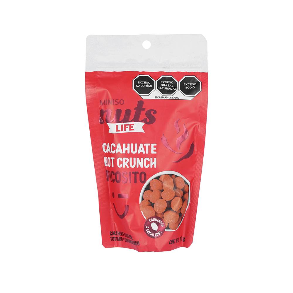 Miniso · Japinuts cacahuates enchilados (100 g)