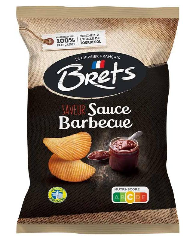 Brets - Chips, sauce barbecue (125g)