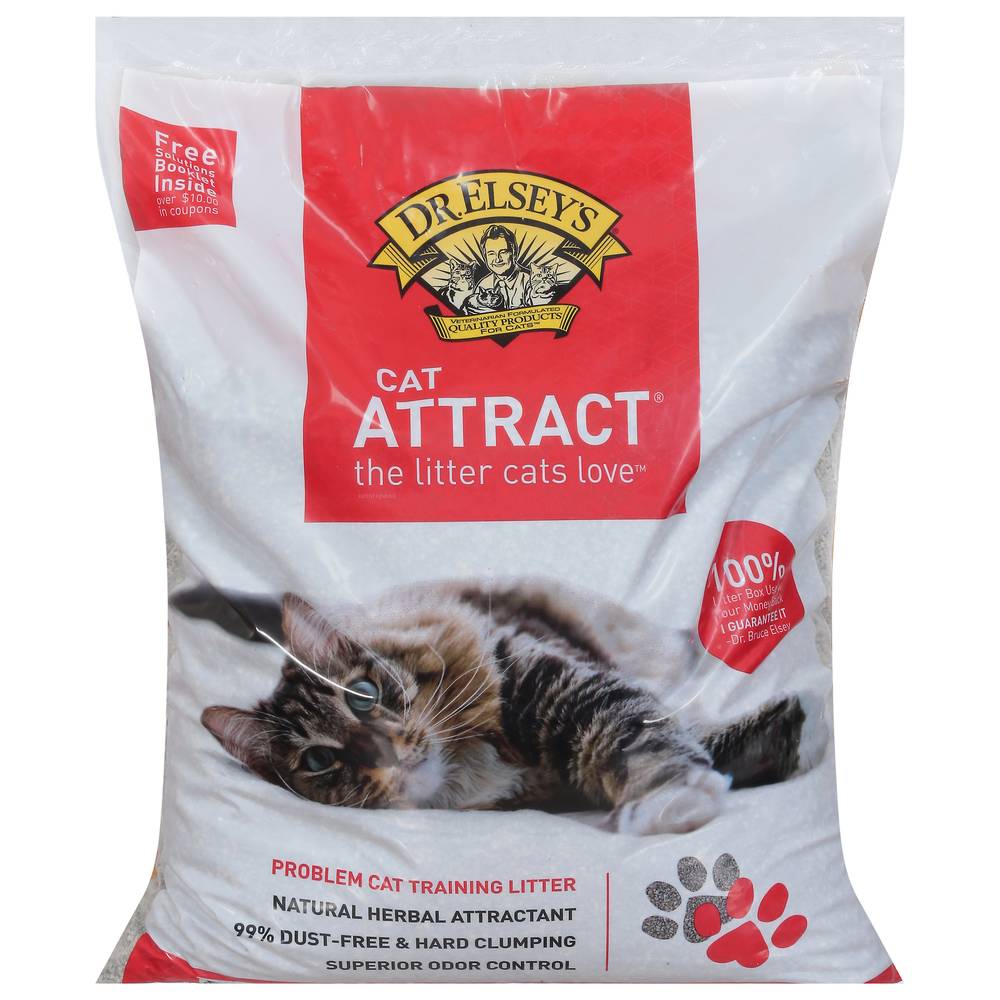 Dr. Elsey's Cat Attract Multi-Cat Strength Scoopable Litter (18 lbs)