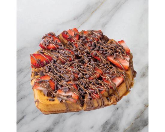 Strawberry Chocolate Indulgence Waffle