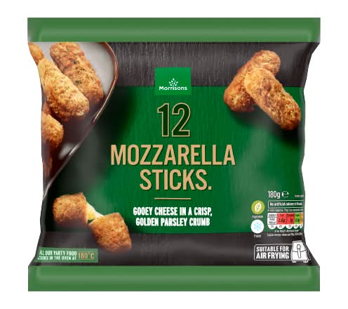 Morrisons Mozzarella Sticks (180g)