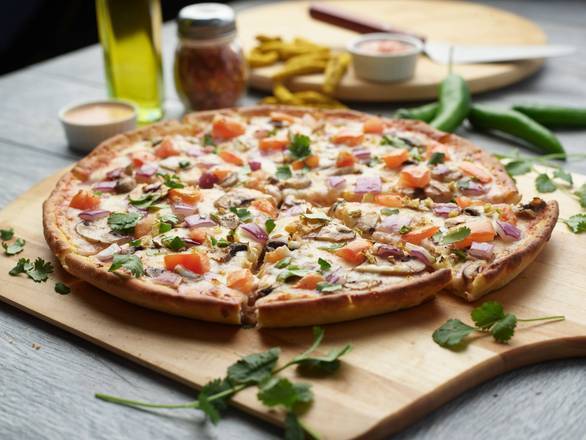 Vegan Chicken Tikka Masala Pizzatwist