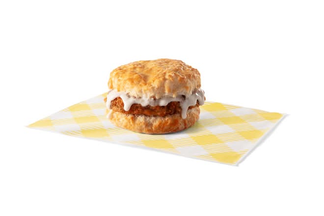 Smothered Steak Biscuit