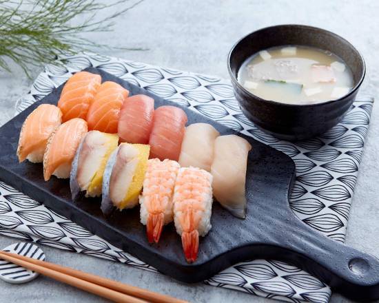 極鮮經典 (附湯或飲品) Sushi Express Classics (Free Soup or Drink)