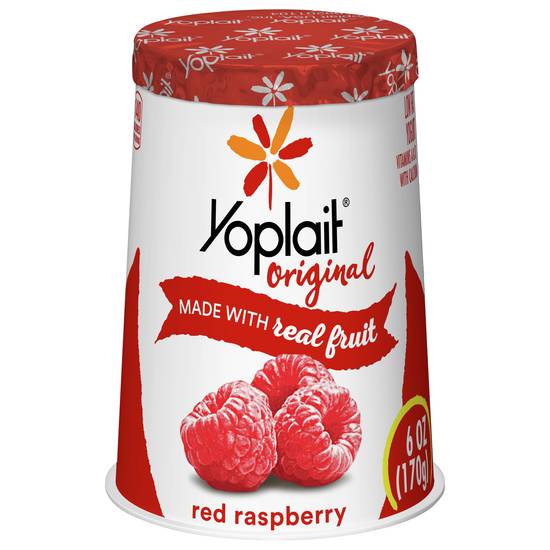 Yoplait Original Low Fat Yogurt (red raspberry)