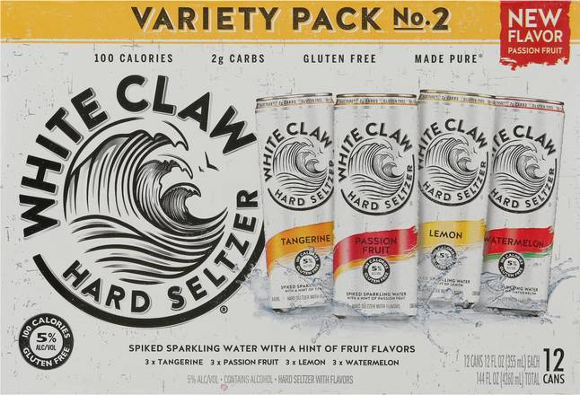 White Claw Hard Seltzer Variety pack (12 ct, 12 fl oz)