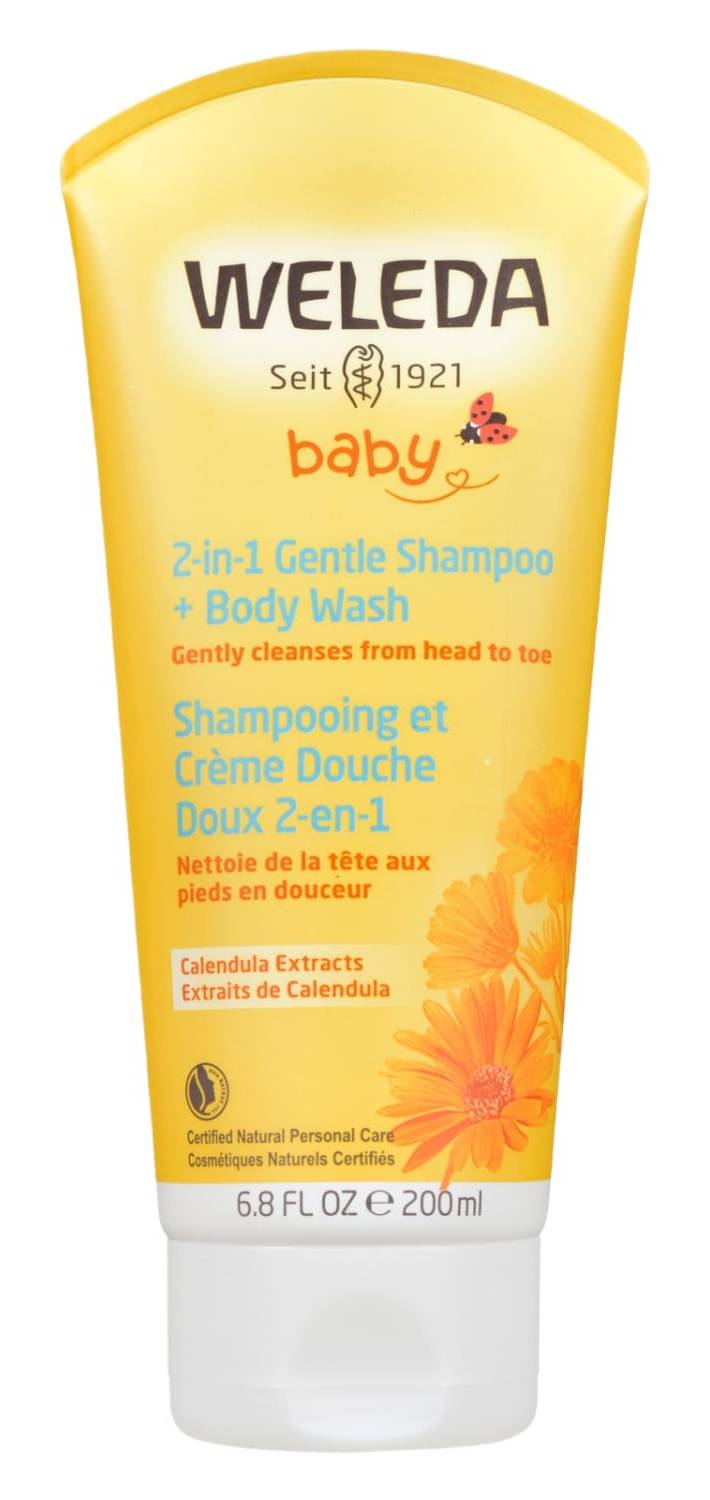 Weleda Baby Gentle Shampoo & Body Wash (200 ml)