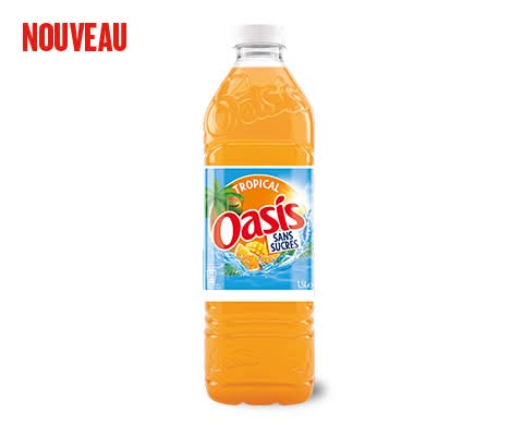 Oasis Tropical 1,5L Sans Sucres