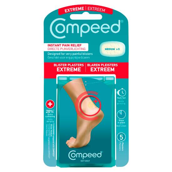 Compeed Extreme Medium Blister Plasters (5 pack)