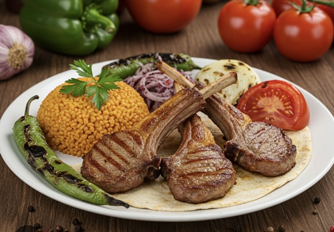Assieste grillade Côtelettes 3 pieces