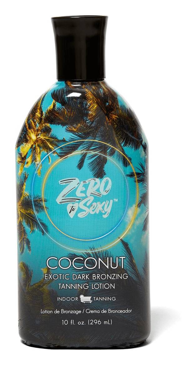 Zero to Sexy Coconut Exotic Dark Bronzing Tanning Lotion (10 fl oz)