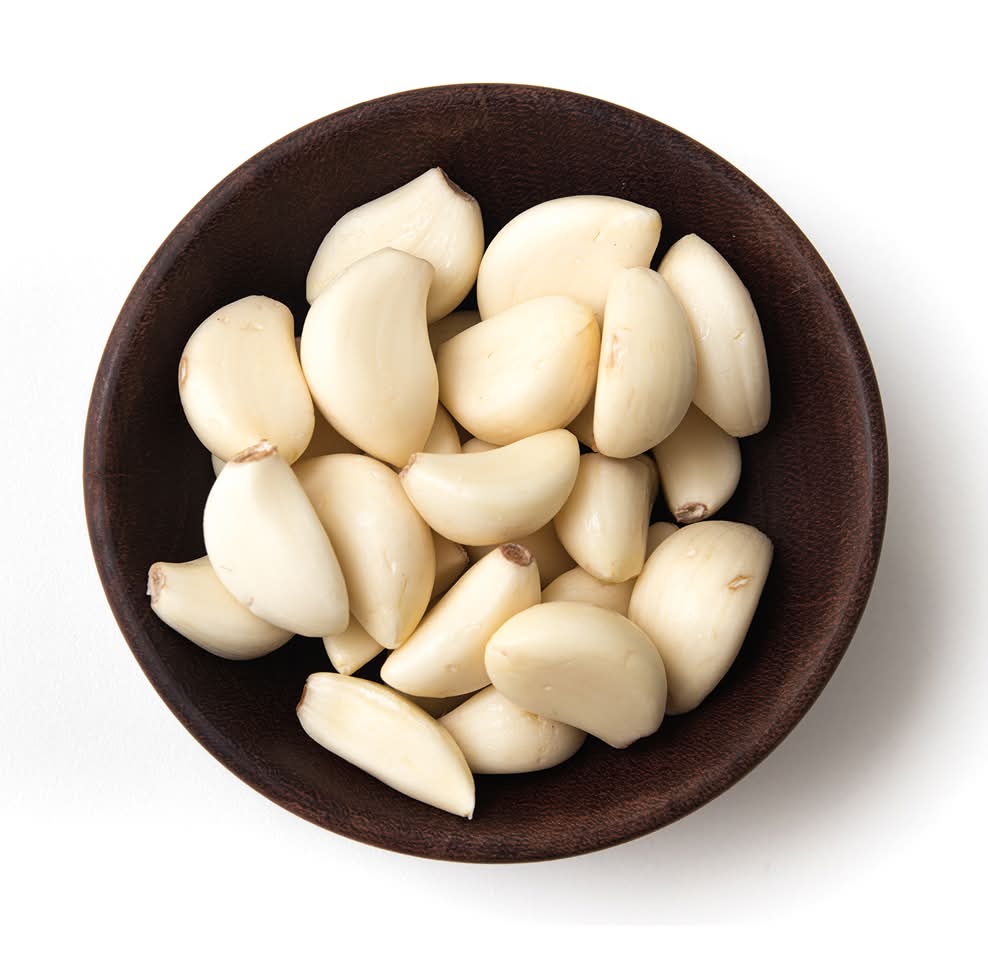 Peeled Garlic, Package