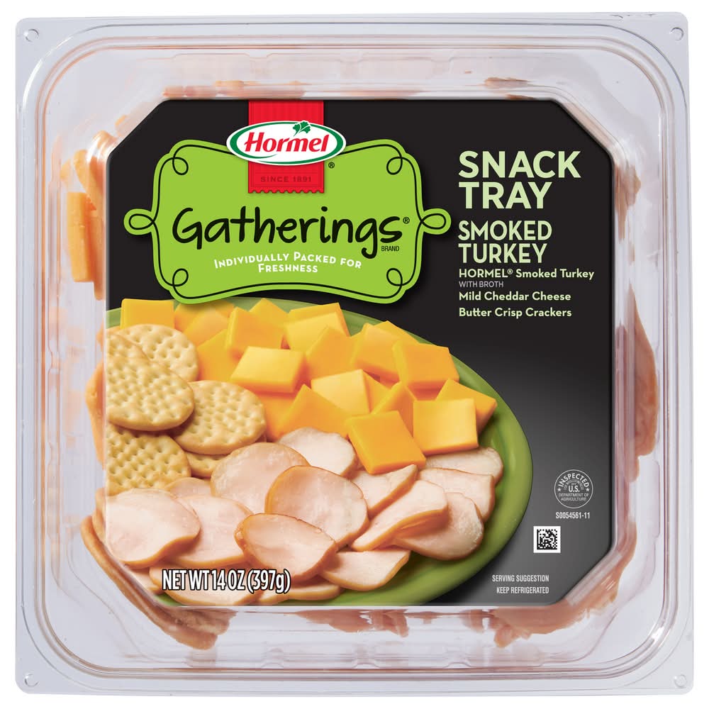 Hormel Snack Tray Smoked Turkey (14 oz)