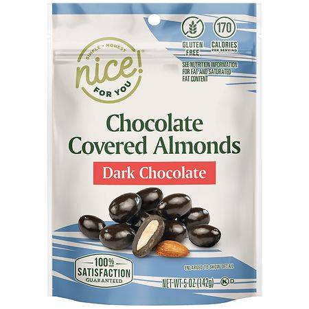 Nice! Premium Almonds Dark Chocolate
