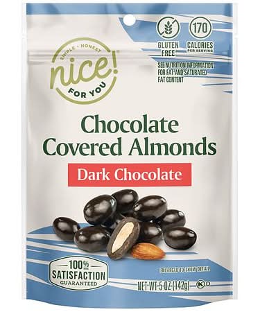 Nice! Almonds Dark Chocolate (5 oz)