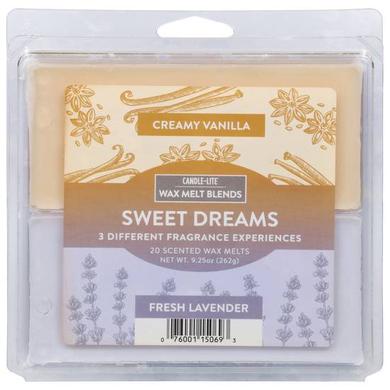 Candle-Lite Sweet Dreams Wax Melt Blends (creamy vanilla)