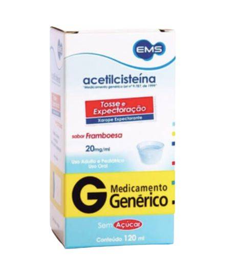 FluiXpec Acetilcisteína Xarope Sabor Morango SupraErvas 120ml