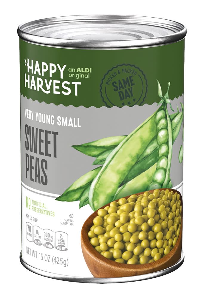 Happy Harvest Very Young Small Peas (15 oz)