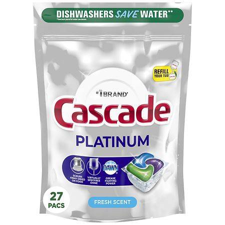 Cascade Dishwasher Detergent Pods (27 ct)