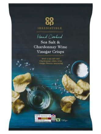 Co-op Irres Sea Slt & Vin Crisps 150G