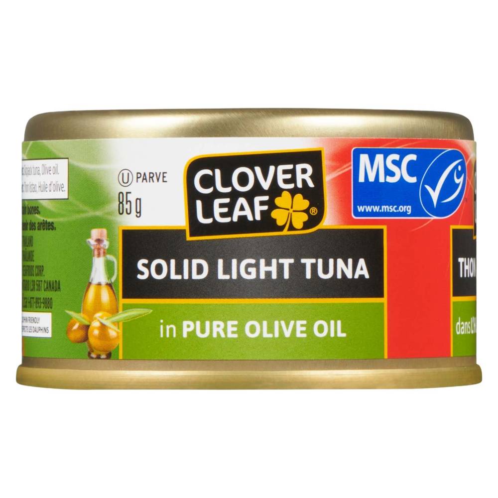 Clover Leaf In Pure Olive Oil Solid Light Tuna (85 g)