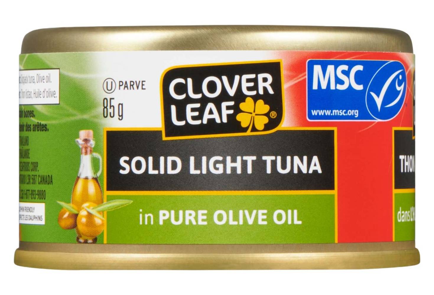 Clover Leaf In Pure Olive Oil Solid Light Tuna (85 g)