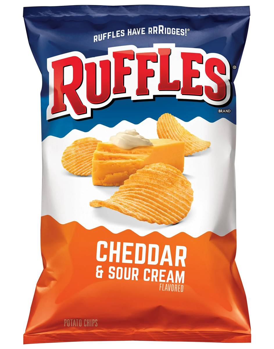 Ruffles Sour Cream and Cheddar 2.62oz