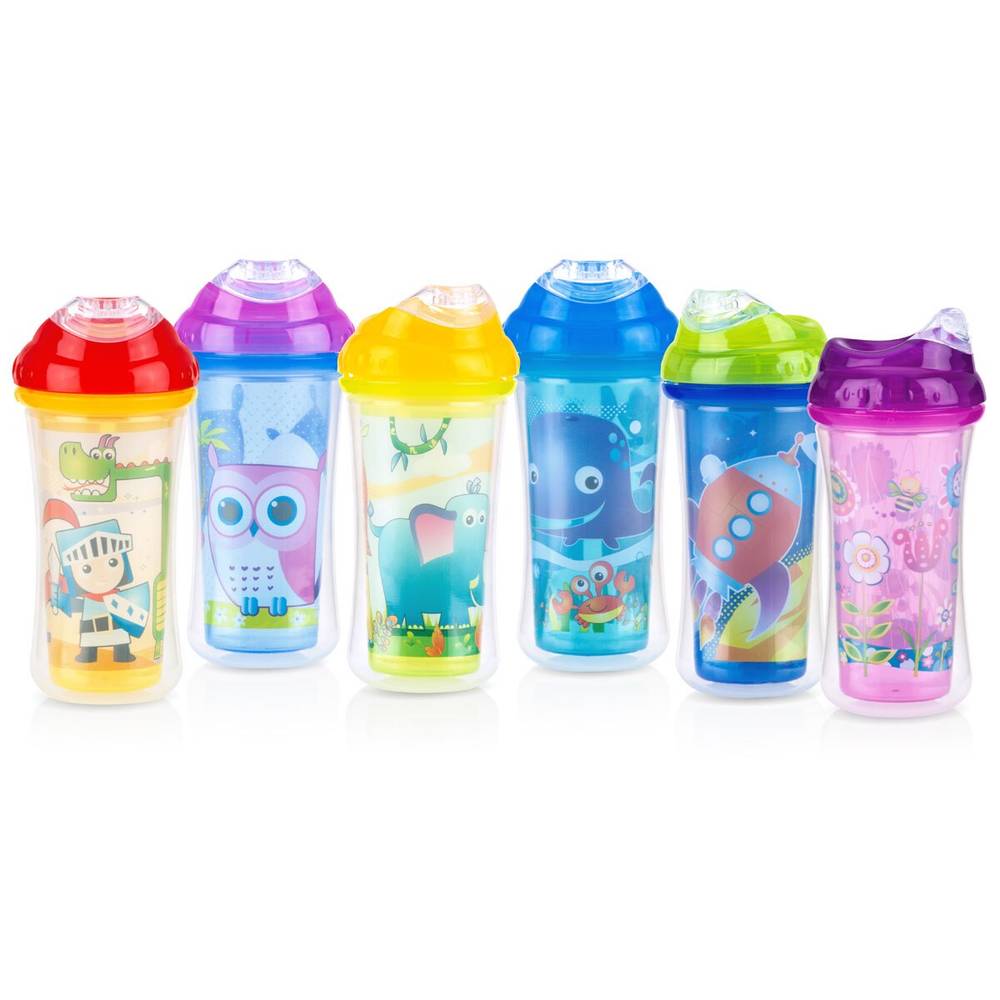 Nuby Insulated Click It Cool Sipper, 9 Oz