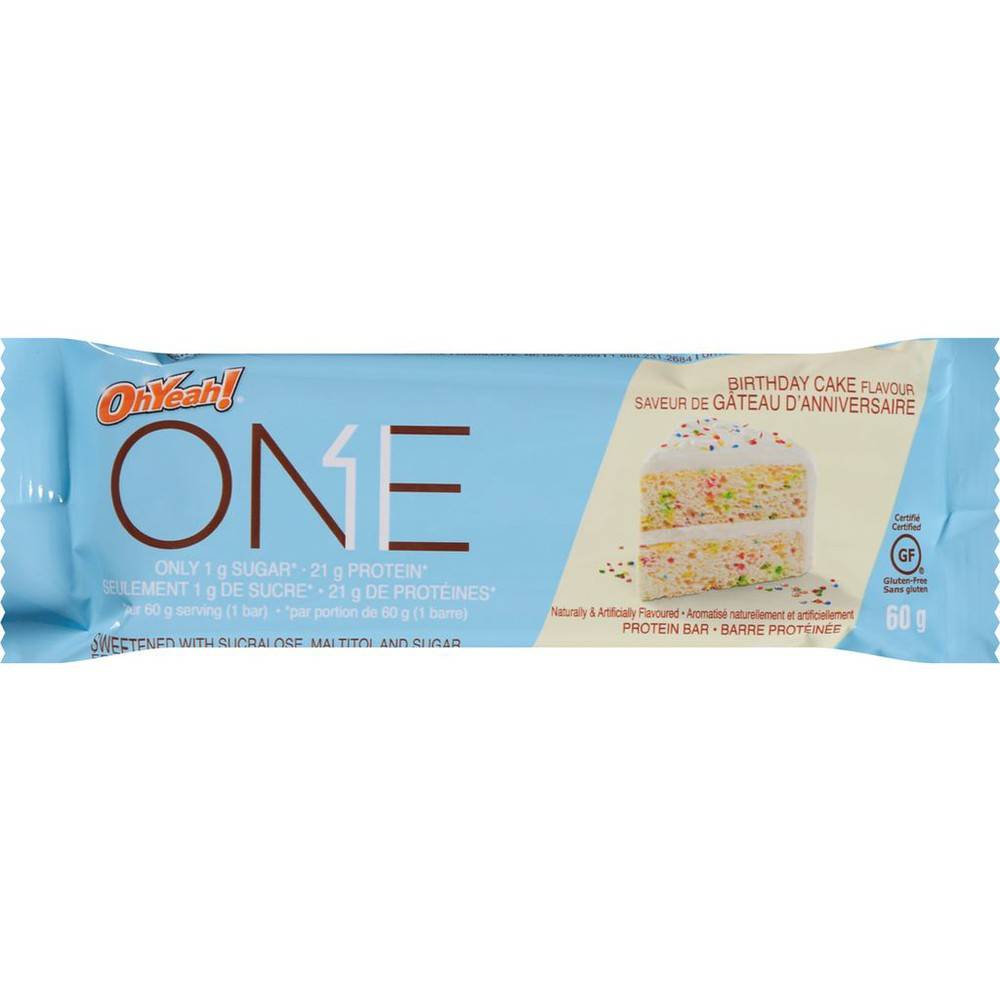 Oh Yeah One Protein Bar, Birthday Cake (60 g)