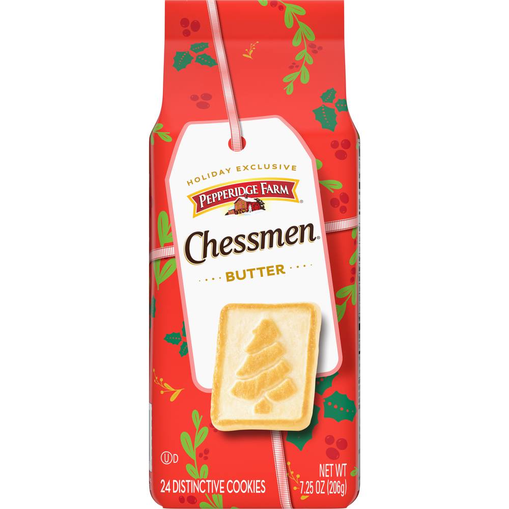 Pepperidge Farm Chessmen Butter Distinctive Cookies (7.25 oz, 24 ct)