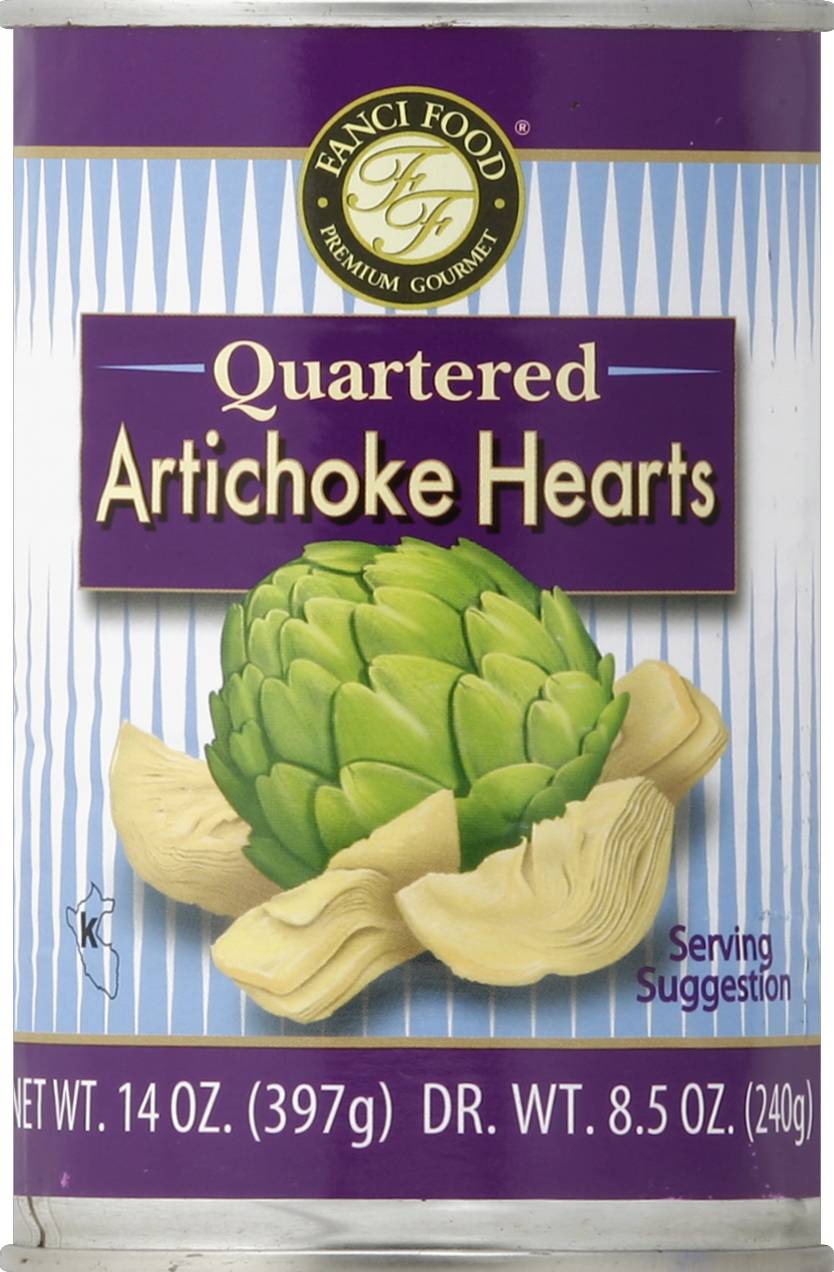 Fanci Food Quartrered Artichoke Hearts (14.1 oz)