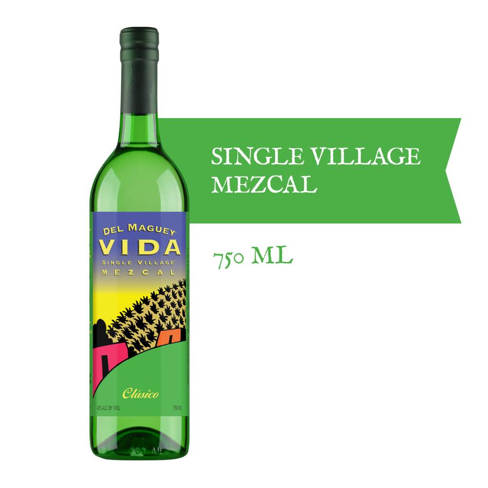 Vida Organic Mezcal Liquor (750 ml)