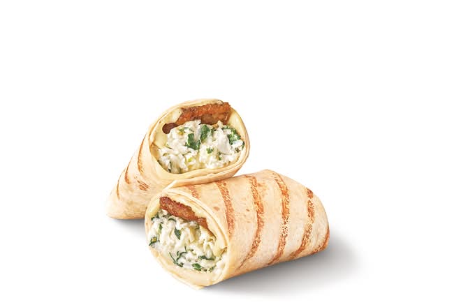 Sausage Egg White & Swiss Wrap