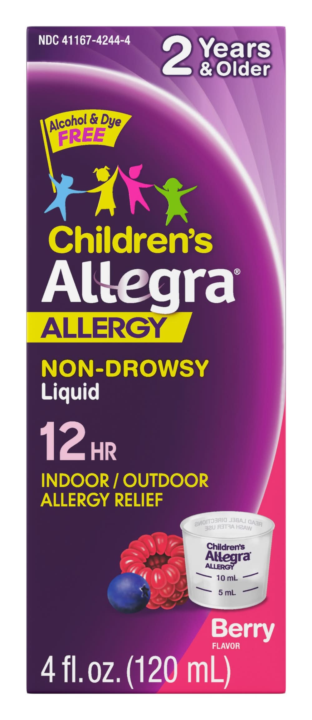 Allegra Children's 12 Hr Allergy Relief Berry Flavor Syrup (4 fl oz)