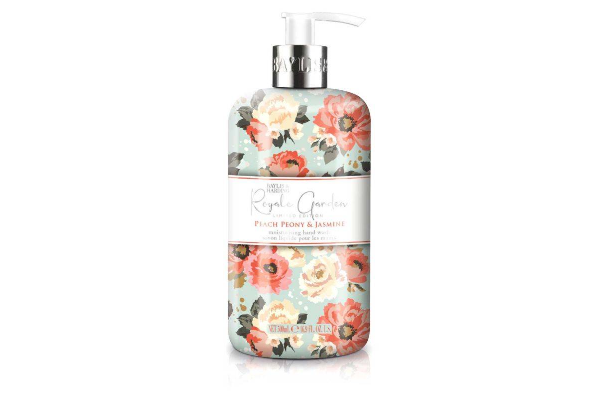 Baylis & Harding Royale Garden Peach Peony & Jasmine 500ml Hand Wash