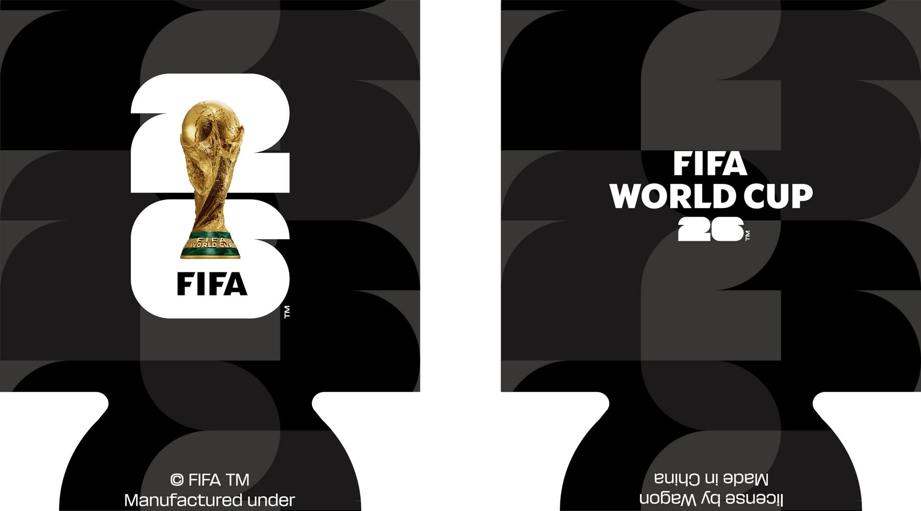 Wagon · Fifa porta latas de la copa mundial 2026, negro