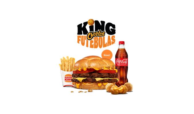 Menu Double King Cheetos® Futebolas® (GR)