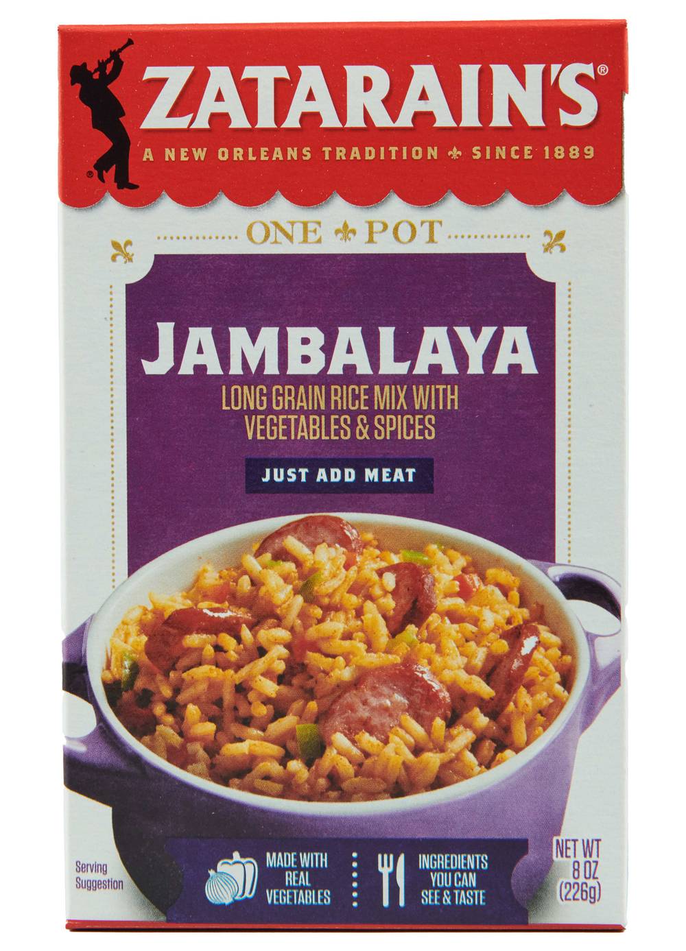 Zatarain's One Pot Jambalaya Long Grain Rice Mix (8 oz)