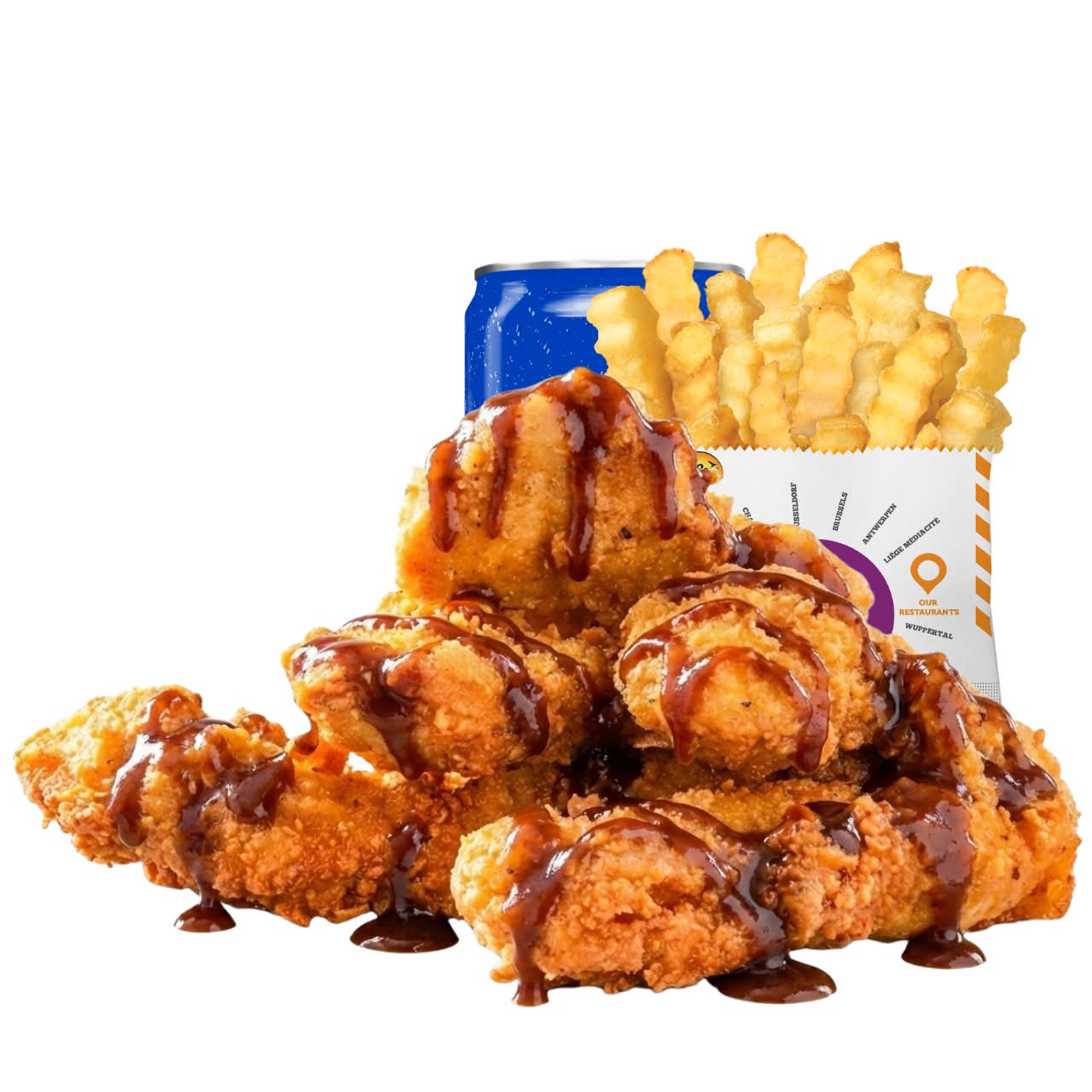 Scream 4pc Tenders Menu