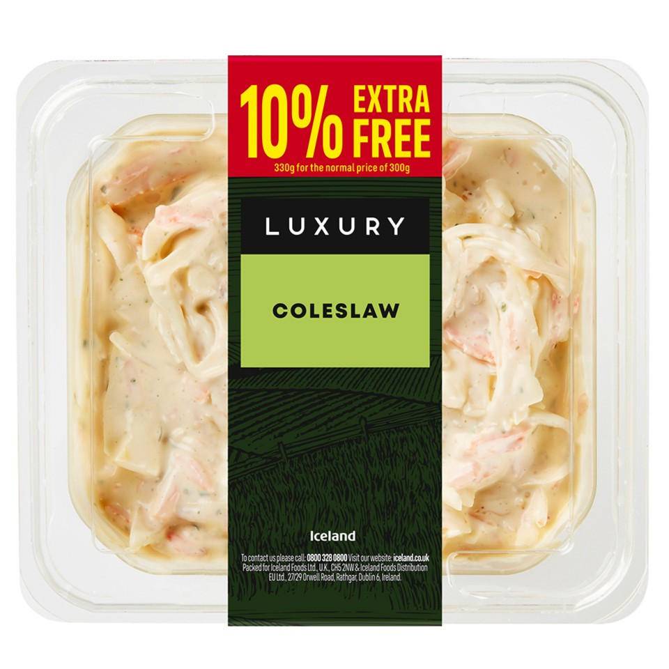 Iceland Luxury Coleslaw (330g)