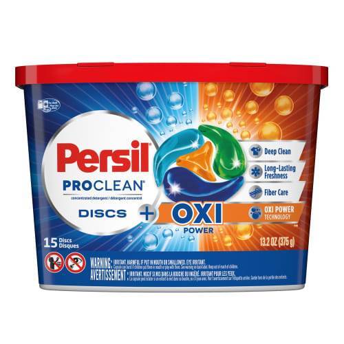 Persil Proclean Oxi Power Concentrated Detergent Discs