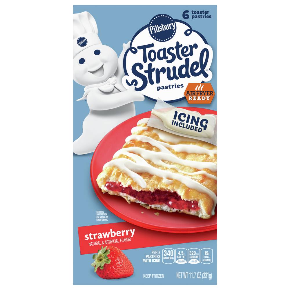 Pillsbury Toaster Strudel Pastries (strawberry)