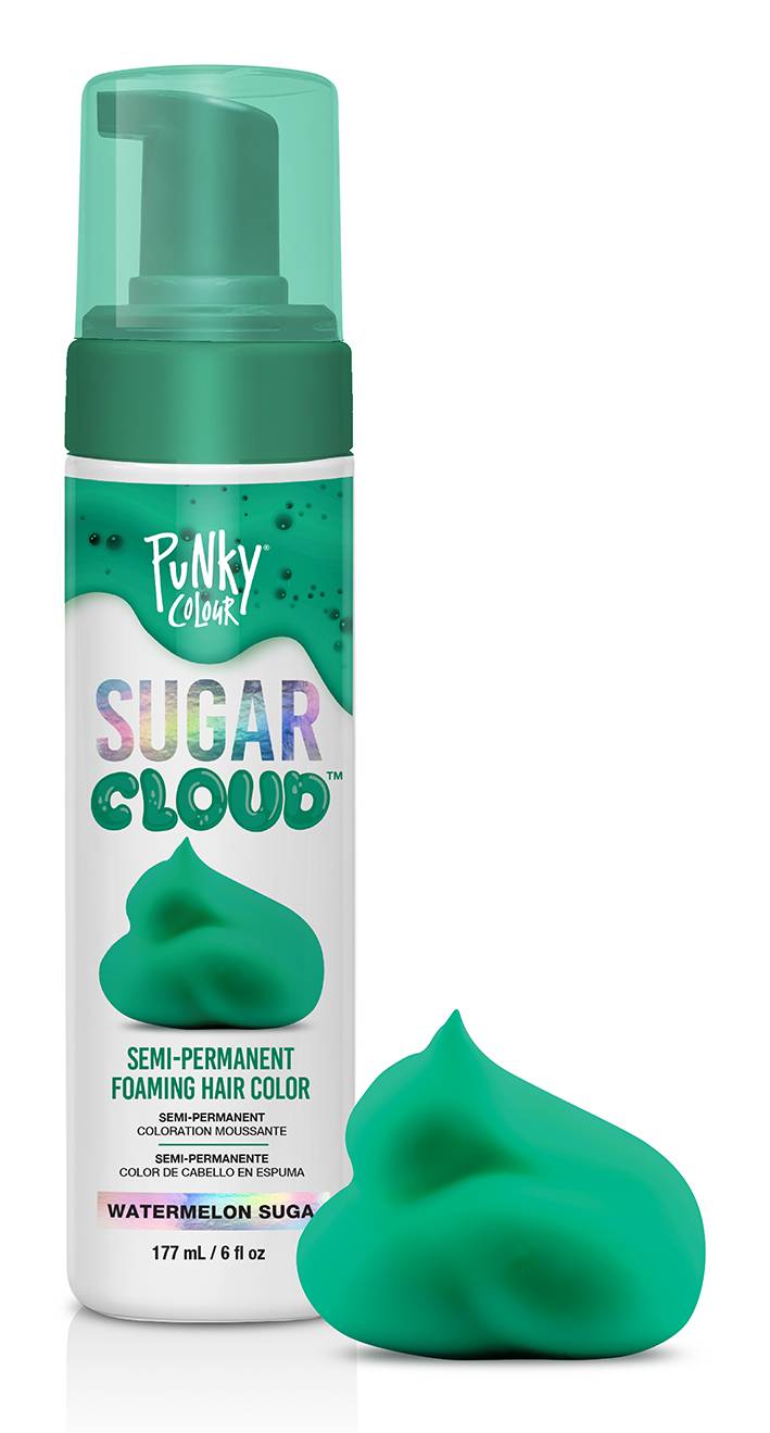 Sugar Cloud Semi-Permanent Foaming Hair Color Watermelon Suga (6, Watermelon Suga)