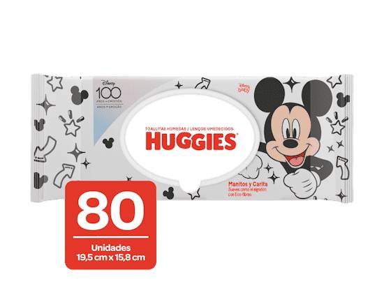 Huggies toallitas húmedas manitos y carita